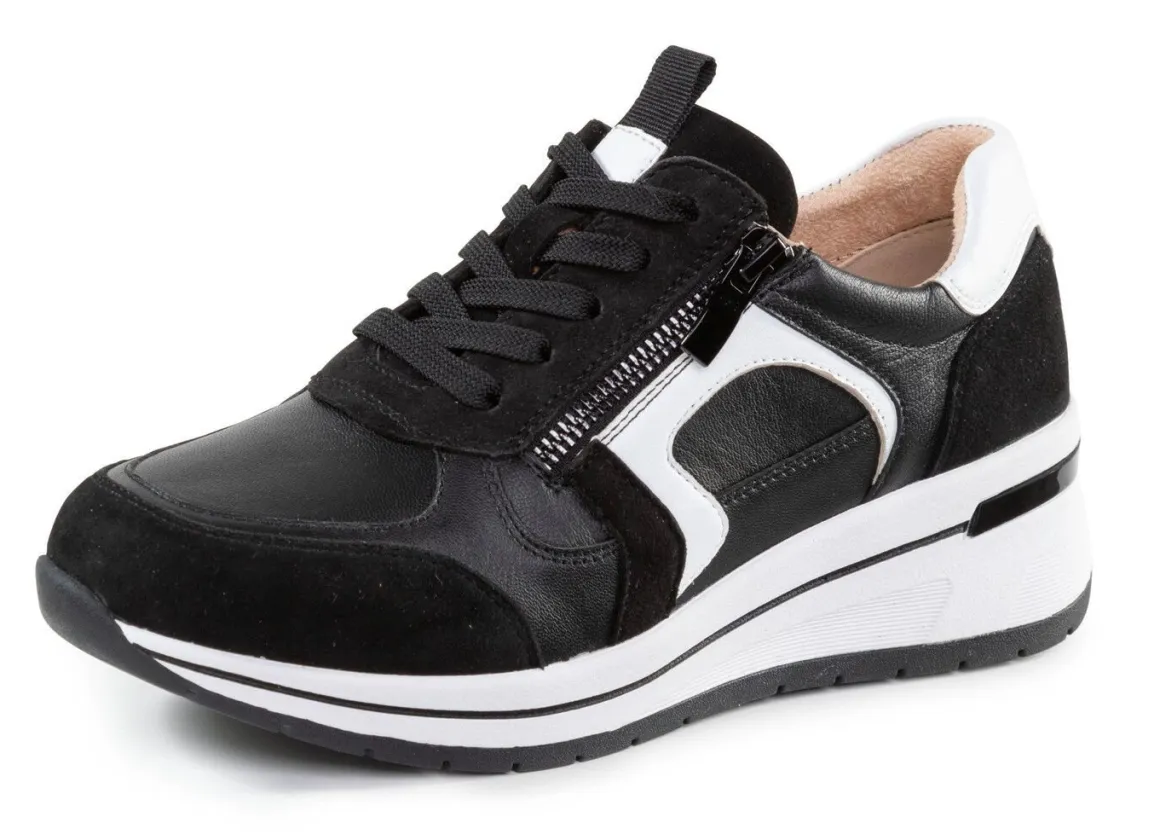 ELENA EDEN, sytlische Damen-Sneaker, Weite H, mit herausnehmbarem Fußbett