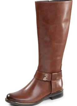 ELENA EDEN, trendige Damen-Stiefel, Winterschuhe, Weite G, mit Reißverschluss