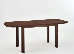 Esstisch, oval, ausziehbar