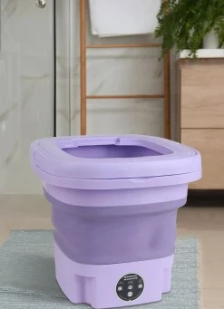 Faltbare Mini-Waschmaschine