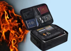 Feuerfester Dokumentenkoffer