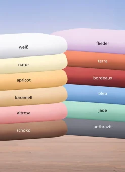 Flauschiges Biber-Spannbetttuch