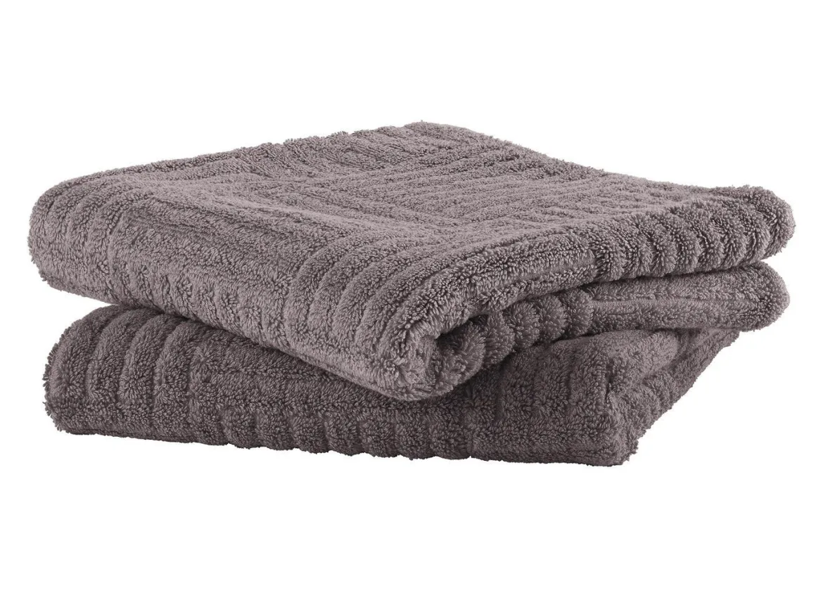Flauschig weiche Frottier-Serie mit Hoch-Tief-Struktur