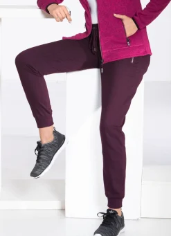 Freizeithose mit Reißverschluss-Taschen in 4 Farben