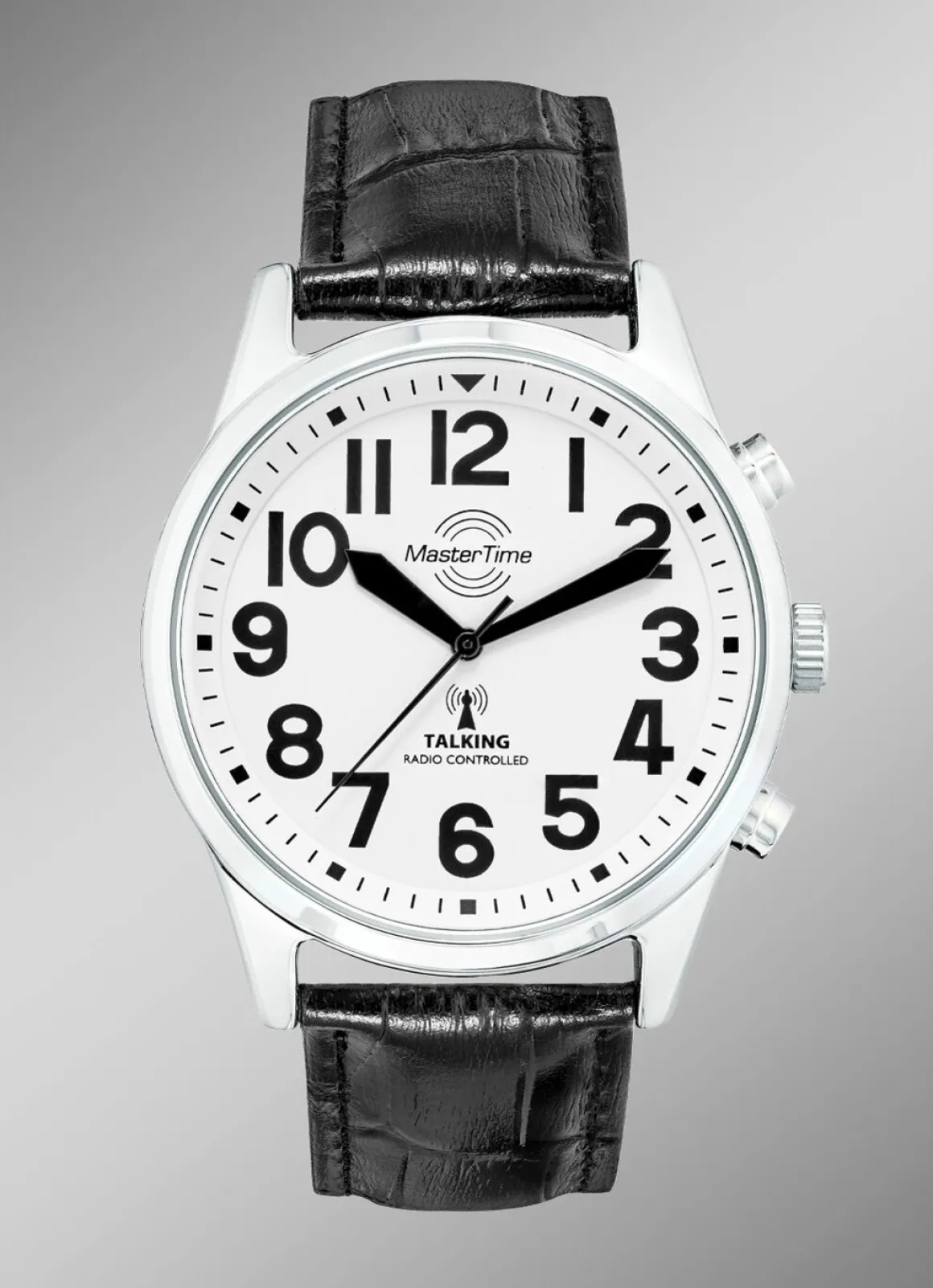 Funk-Herrenuhr mit sprechender Zeitansage