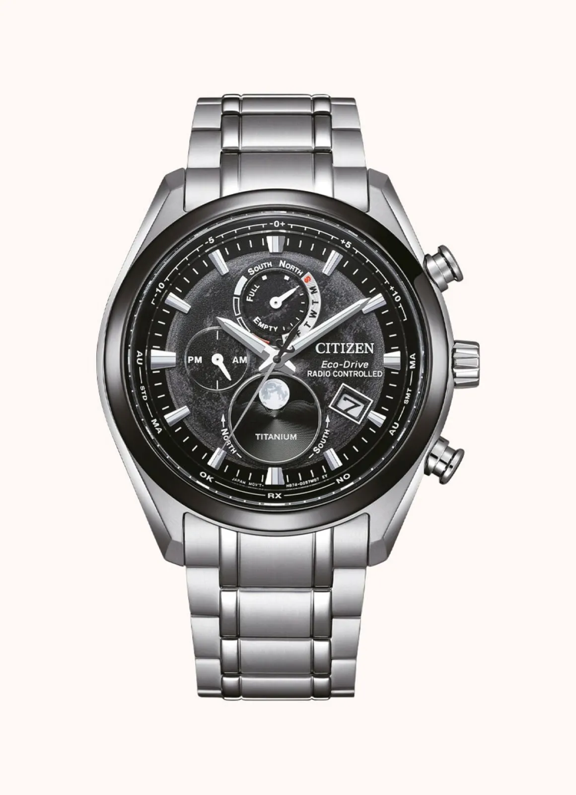Funk-Solar-Herrenuhr Citizen BY1018-80E