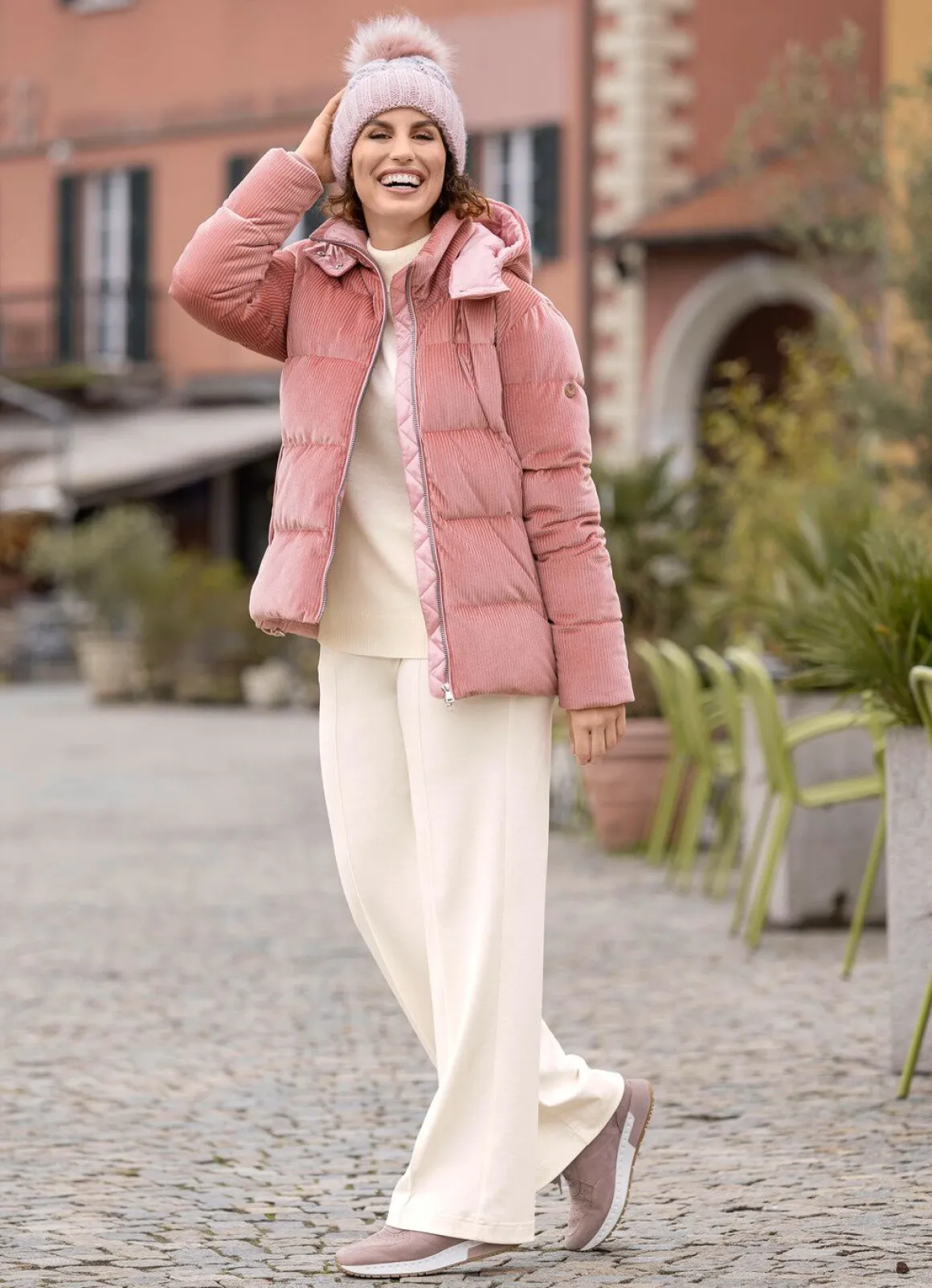 Funktionsjacke im Puffer-Style