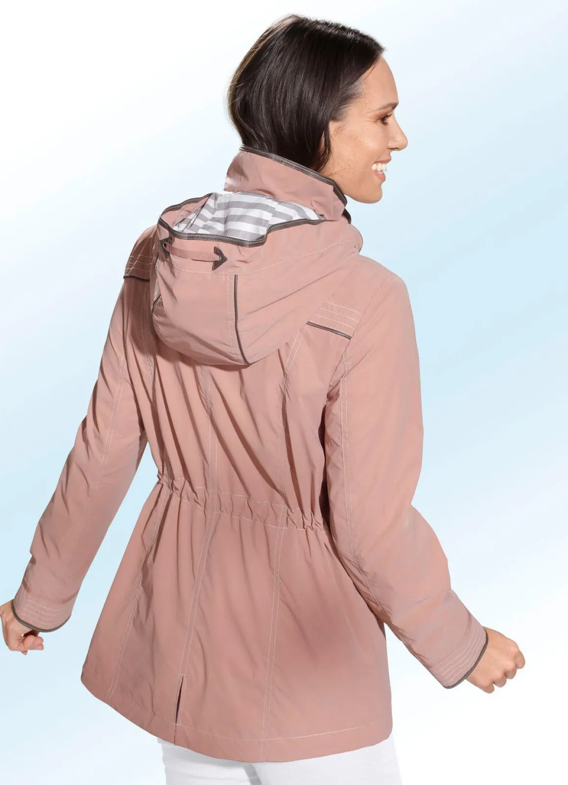 Funktionsjacke mit PU Beschichtung