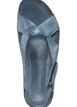 Gemini, bequeme Damen-Sandalen, Weite G, mit Gummizug