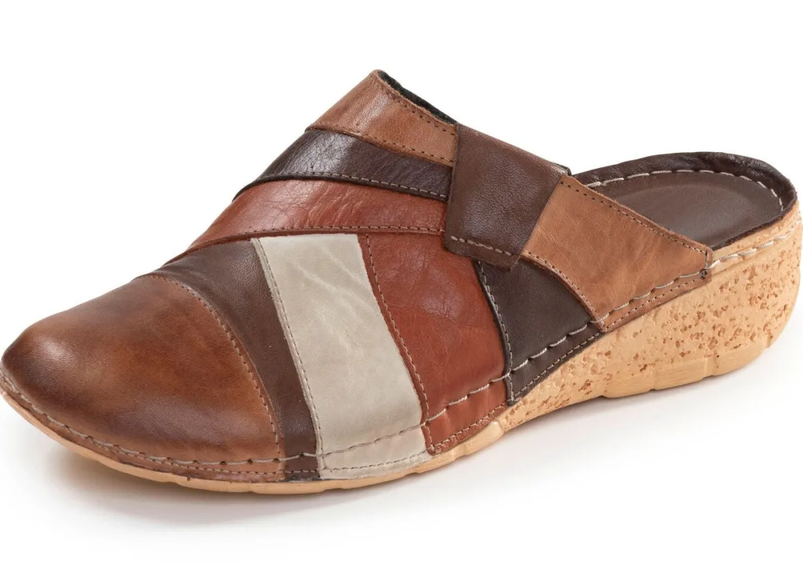 Gemini, klassische Damen-Clogs, Weite G, mit Gummizug
