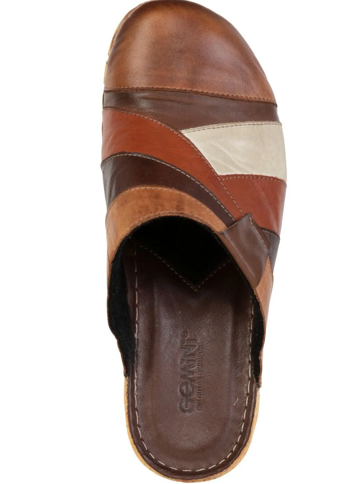 Gemini, klassische Damen-Clogs, Weite G, mit Gummizug