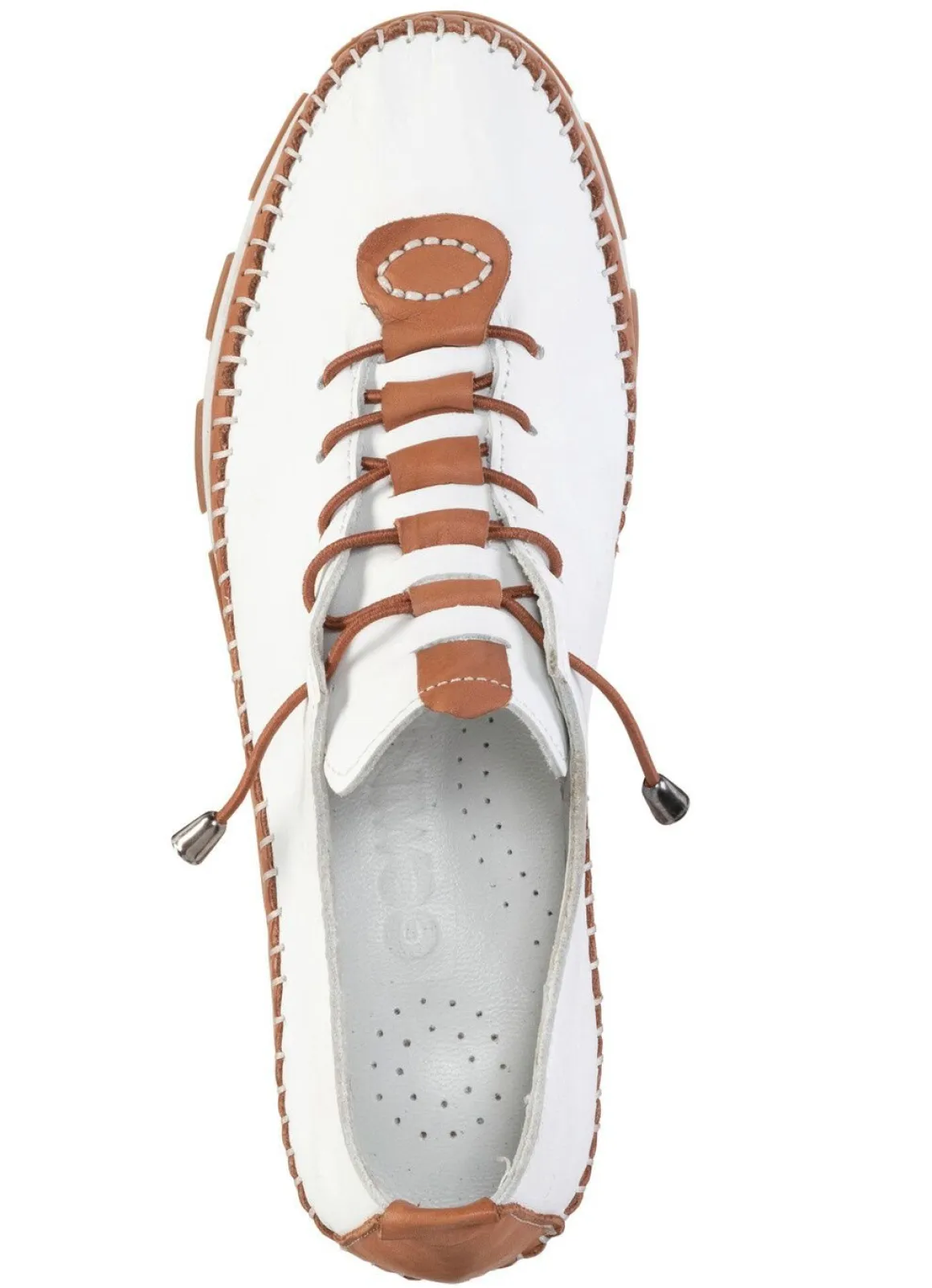 Gemini, leichte Damen-Schnürschuhe, Weite G, mit herausnehmbarem Fußbett