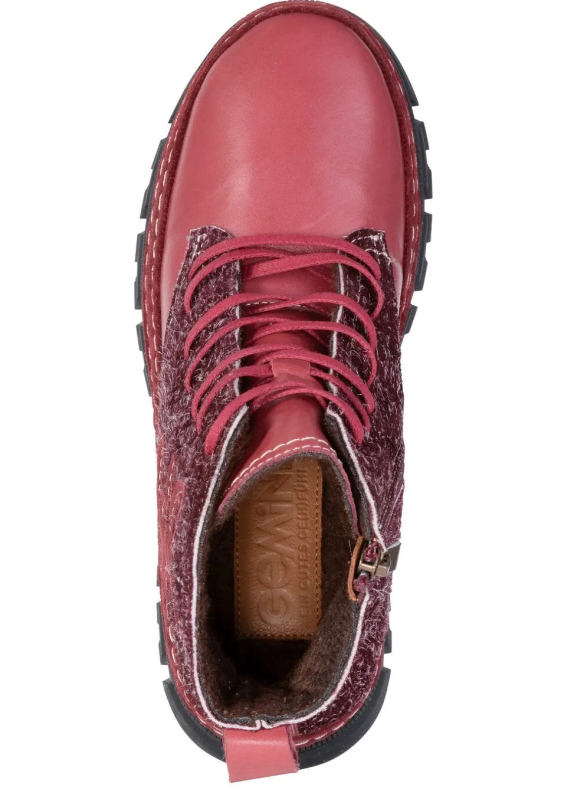 Gemini, modische Damen-Stiefeletten, Winterschuhe, Weite G, mit herausnehmbarem Fußbett