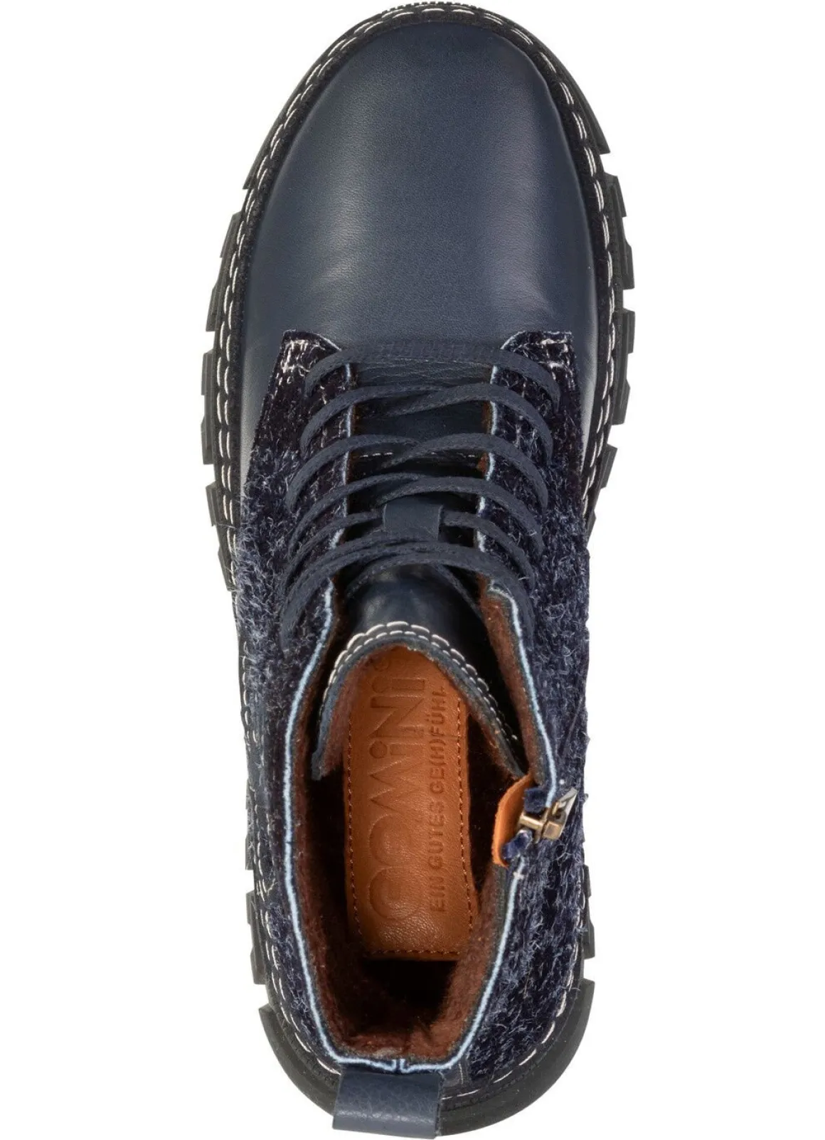Gemini, modische Damen-Stiefeletten, Winterschuhe, Weite G, mit herausnehmbarem Fußbett