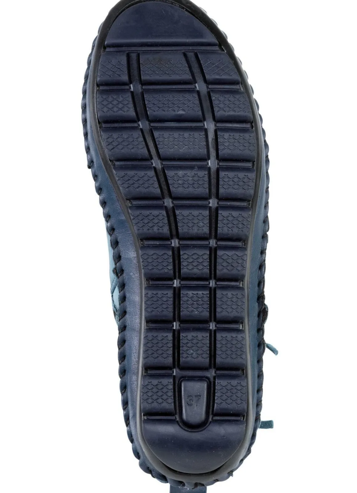 Gemini Mokassin-Stiefelette mit Knitter-Struktur