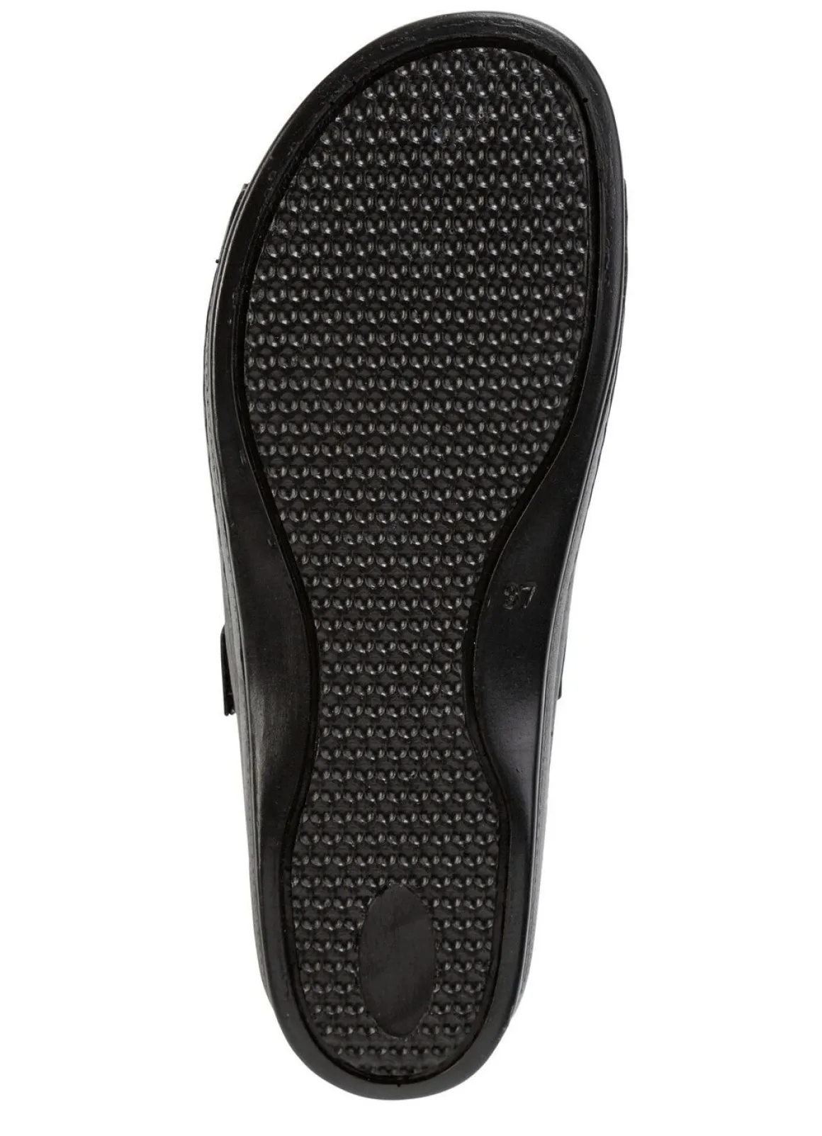 Gemini Pantolette aus teilweise schattiertem Rind-Nappaleder