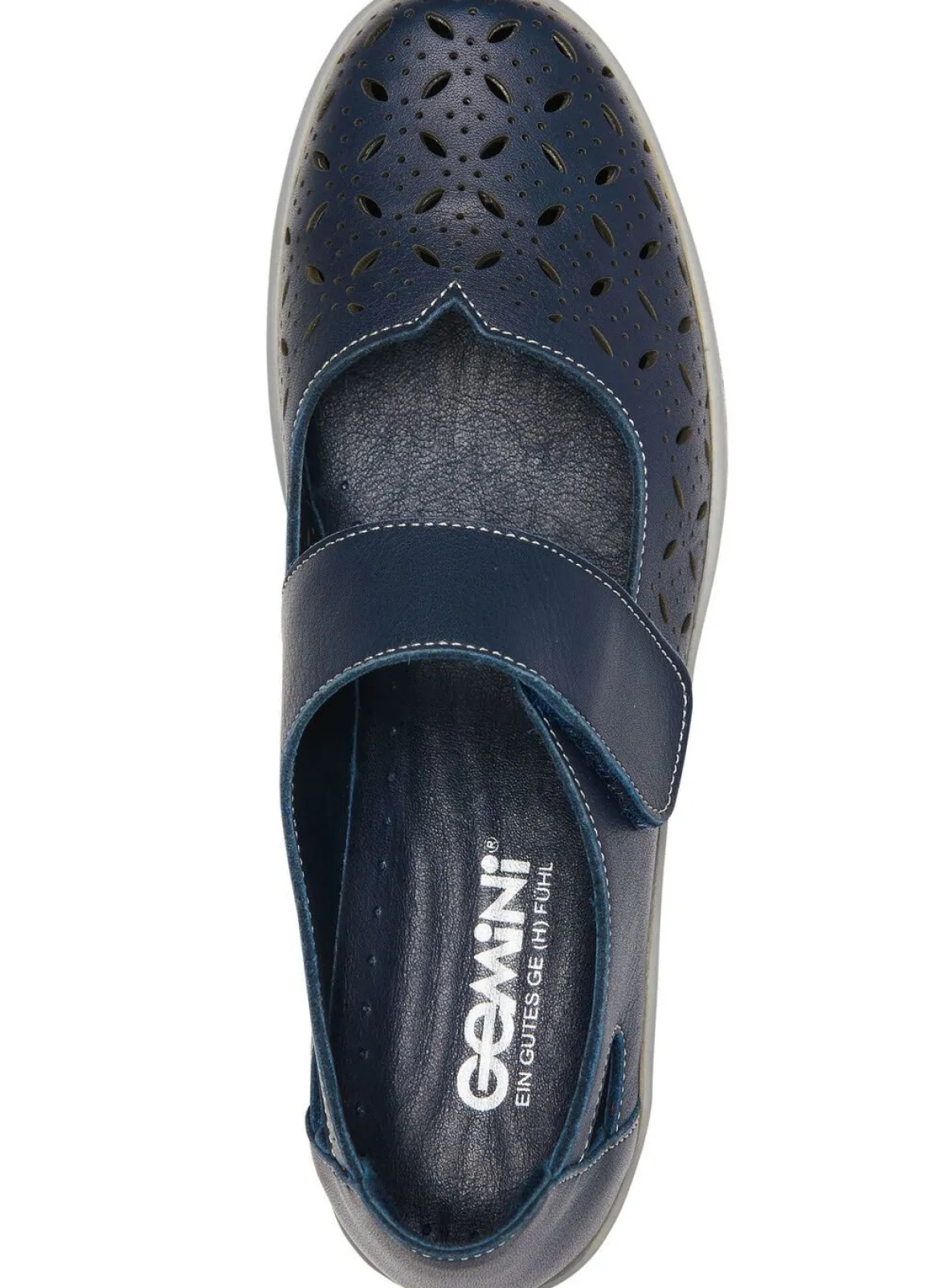 Gemini Slipper aus weichem Rindleder