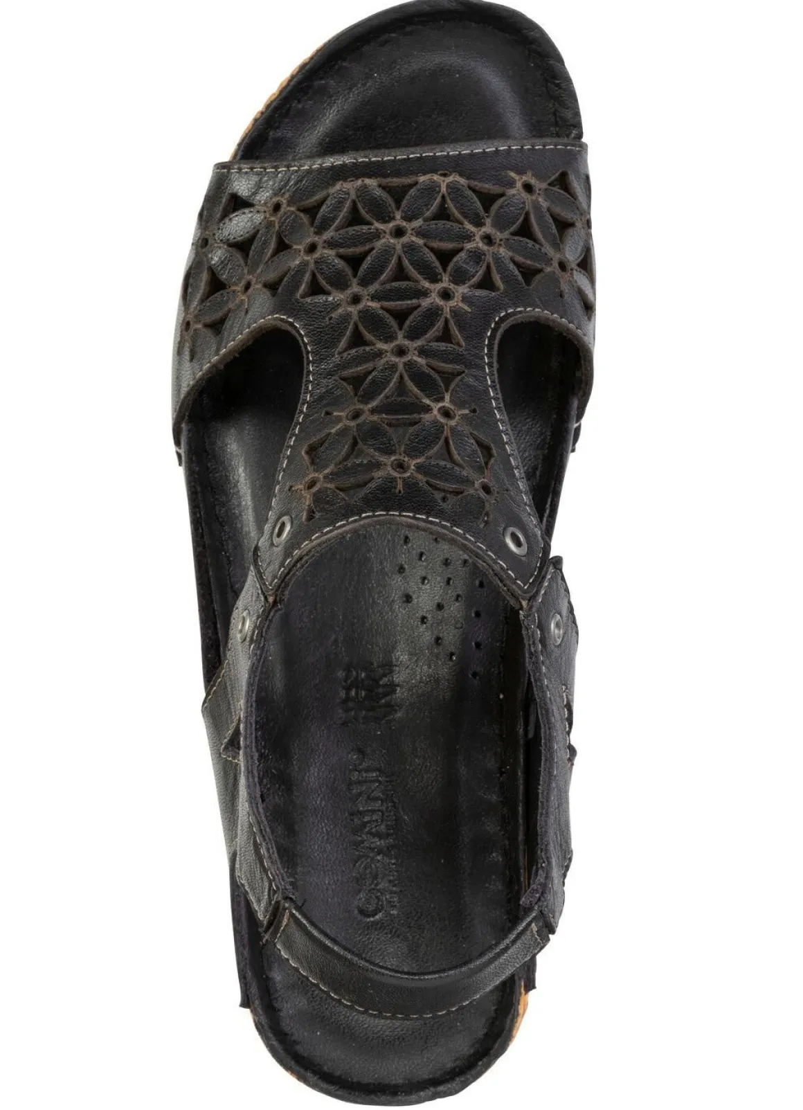 Gemini, sommerliche Damen-Sandalen, Weite G, aus Leder