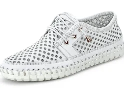 Gemini, sommerliche Damen-Schnürschuhe, Weite G, mit herausnehmbarem Fußbett