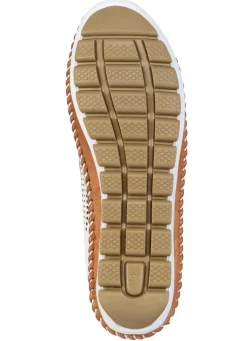 Gemini, sommerliche Damen-Slipper, Weite G, mit herausnehmbarem Fußbett
