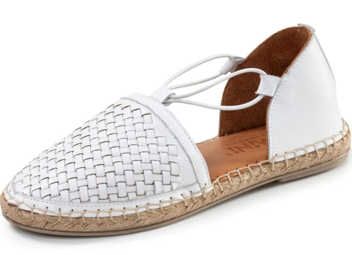 Gemini, trendige Damen-Slipper, Weite G, aus Leder
