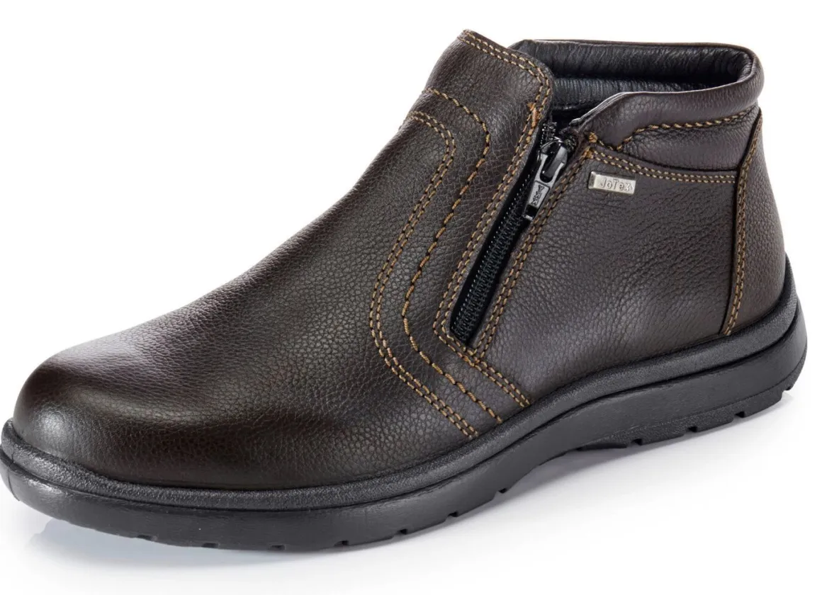 GINO GALANTE, atmungsaktive Herren-Boots, Winterschuhe, mit Reißverschluss