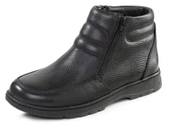 GINO GALANTE, gefütterte Herren-Boots, Winterschuhe, mit Lammfell