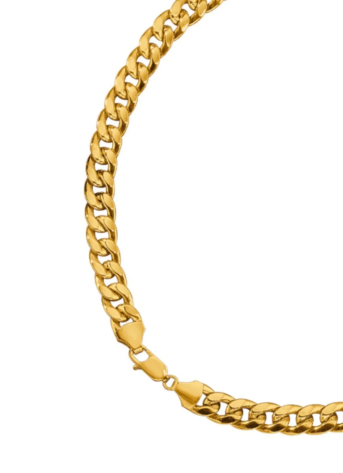Hochwertige Panzerketten-Garnitur aus Gold
