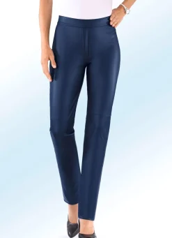 Hose aus softem Nappaleder-Imitat