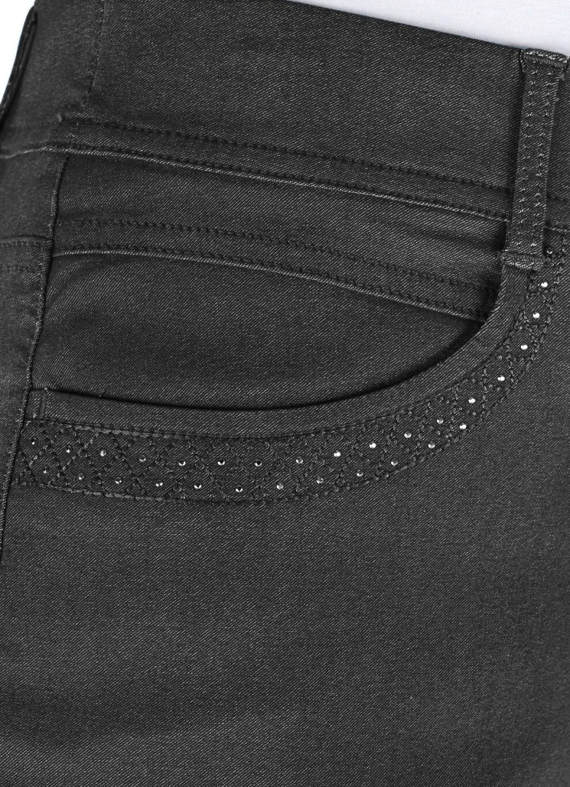 Hose in Denim-Optik