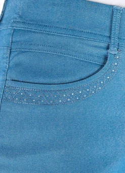 Hose in Denim-Optik