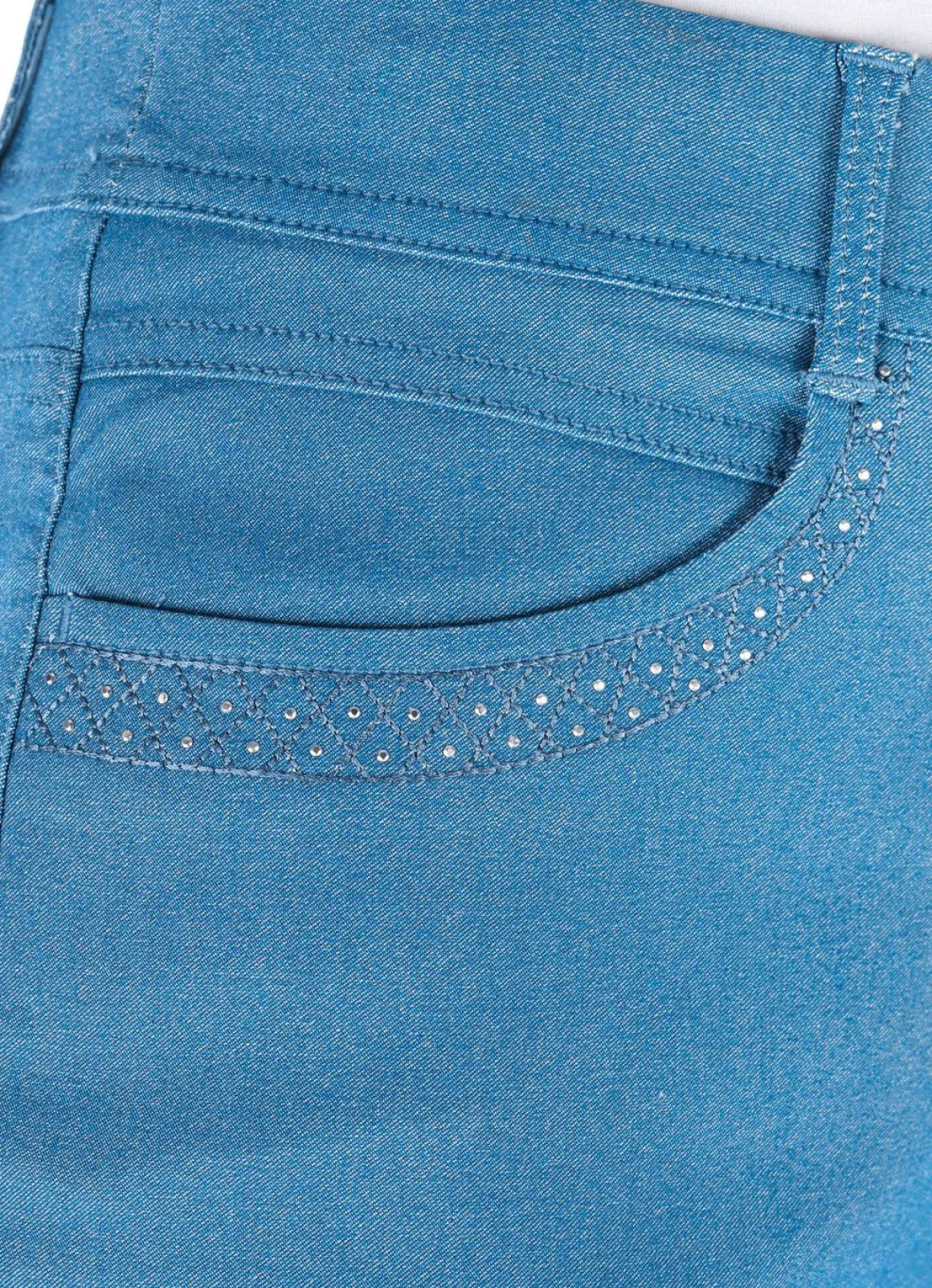 Hose in Denim-Optik