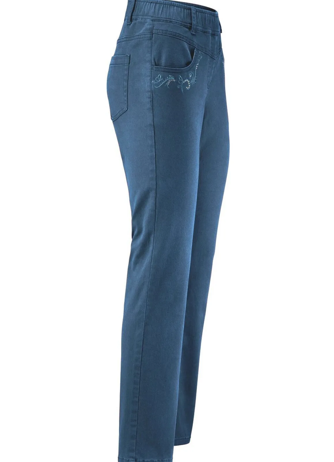 Hose mit funkelnden Glitzersteinchen