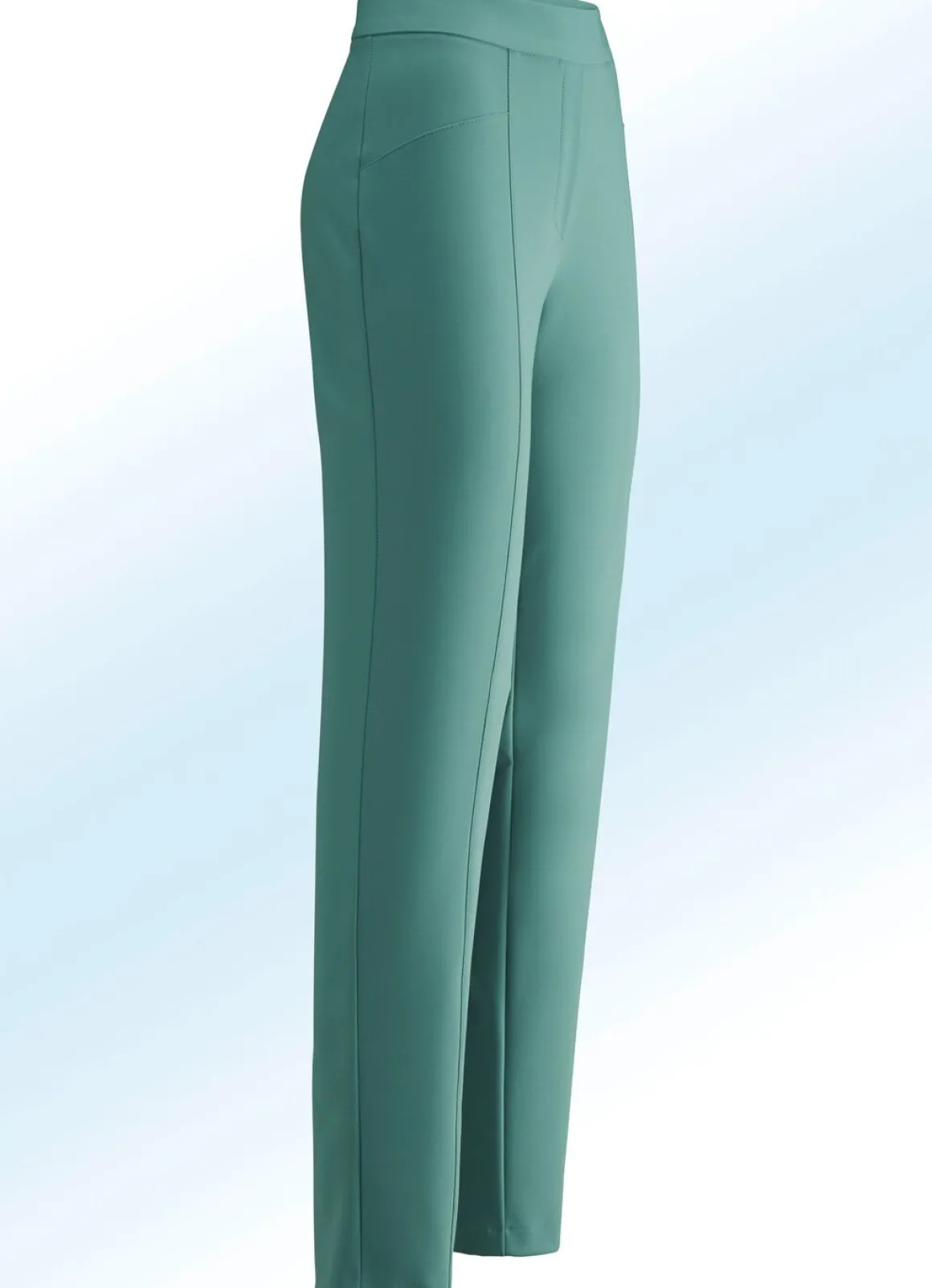 Hose mit hübschen Ziersteppungen