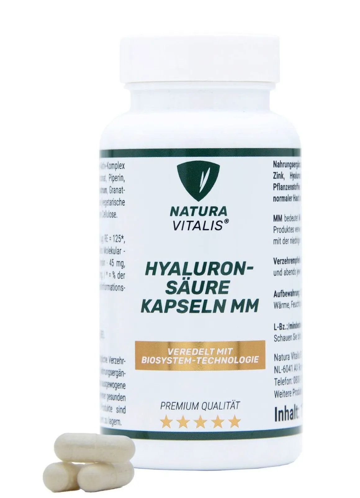 Hyaluronsäure-Kapseln MM