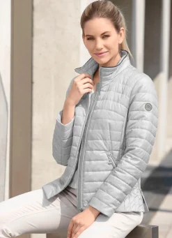 Jacke mit apartem Minimaldessin