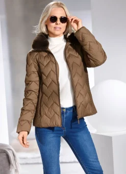 Jacke mit fabelhaftem Zickzack-Stepp