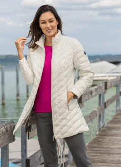 Jacke mit Reißverschlussleiste