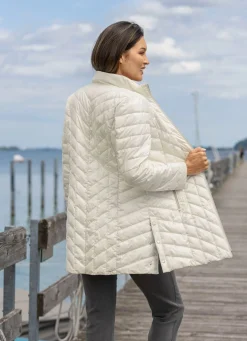 Jacke mit Reißverschlussleiste