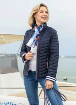 Jacke mit Reißverschlussleiste
