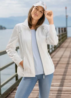 Jacke mit Reißverschlusstaschen