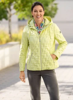 Jacke mit trendgenauem Laserstepp