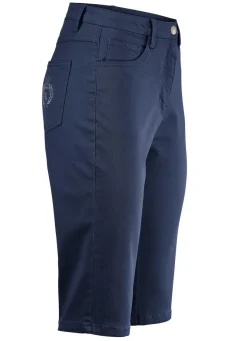 Jeans-Bermudas