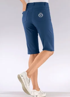 Jeans-Bermudas