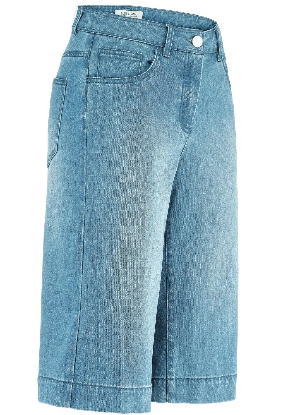 Jeans-Bermudas in 5-Pocket-Form