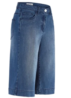 Jeans-Bermudas in 5-Pocket-Form