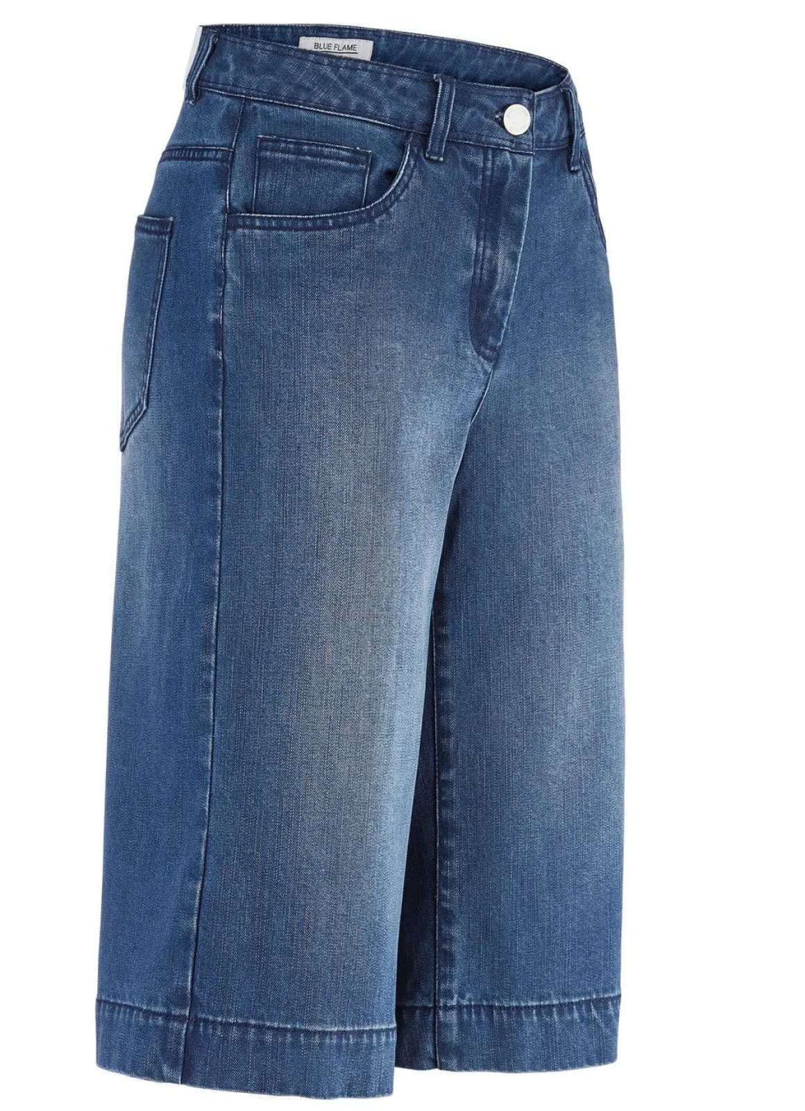 Jeans-Bermudas in 5-Pocket-Form