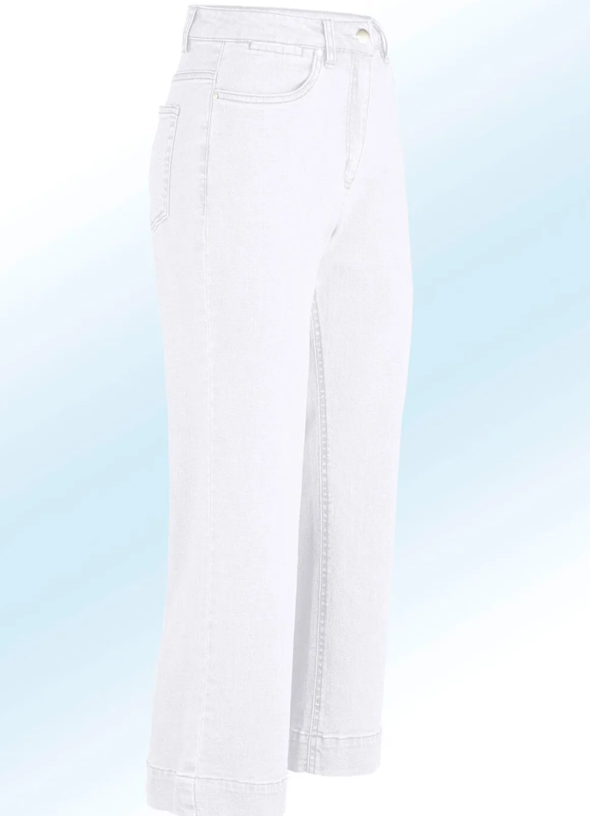 Jeans-Culotte in 5-Pocket-Form