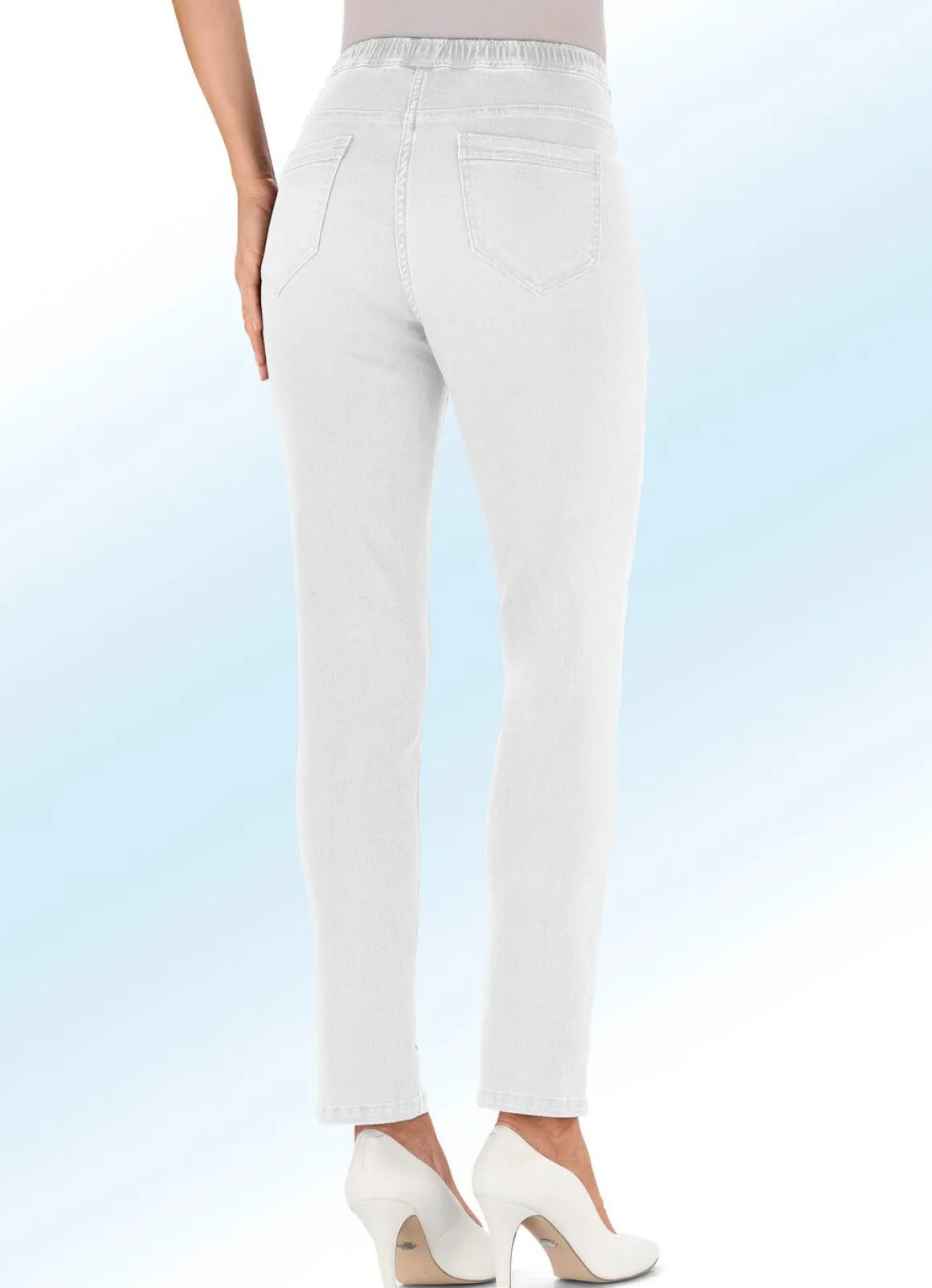 Jeans in Schlupfform