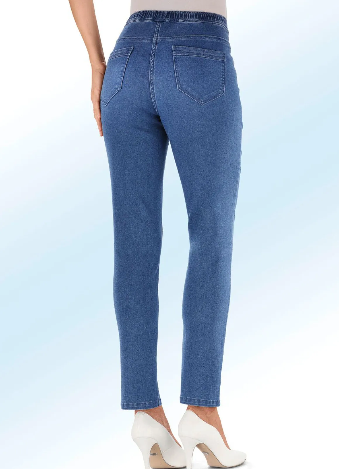 Jeans in Schlupfform
